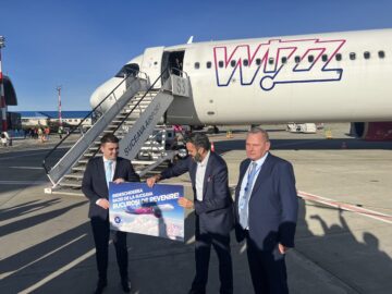 Wizz Air a redeschis baza aeriană de la Suceava. Șoldan: „Încă din primul an de mandat am realizat problema care a ținut departe ani la rând companiile aeriene”