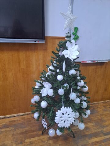 Concursul brazilor de Crăciun, la Colegiul „Spiru Haret” Suceava