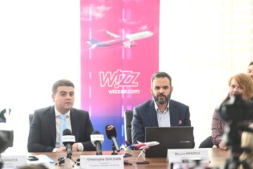 Wizz Air a redeschis baza aeriană de la Suceava. Șoldan: „Încă din primul an de mandat am realizat problema care a ținut departe ani la rând companiile aeriene”