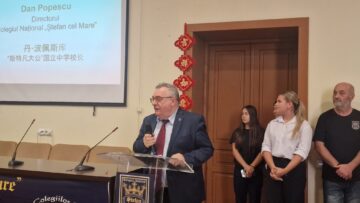 Clasă Confucius inaugurată la Colegiul ”Ștefan cel Mare”. Limba și cultura chineză, mai aproape de elevi
