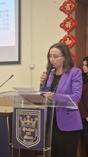 Clasă Confucius inaugurată la Colegiul ”Ștefan cel Mare”. Limba și cultura chineză, mai aproape de elevi