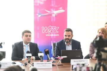 Wizz Air a redeschis baza aeriană de la Suceava. Șoldan: „Încă din primul an de mandat am realizat problema care a ținut departe ani la rând companiile aeriene”