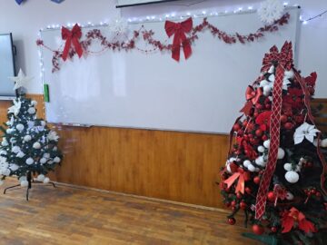 Concursul brazilor de Crăciun, la Colegiul „Spiru Haret” Suceava