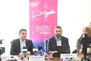 Wizz Air a redeschis baza aeriană de la Suceava. Șoldan: „Încă din primul an de mandat am realizat problema care a ținut departe ani la rând companiile aeriene”