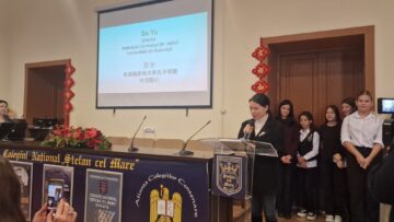 Clasă Confucius inaugurată la Colegiul ”Ștefan cel Mare”. Limba și cultura chineză, mai aproape de elevi
