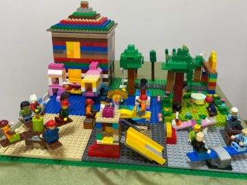 Preșcolari din 35 de grădinițe au construit din lego „Grădinița mea – locul bucuriei și al jocului”