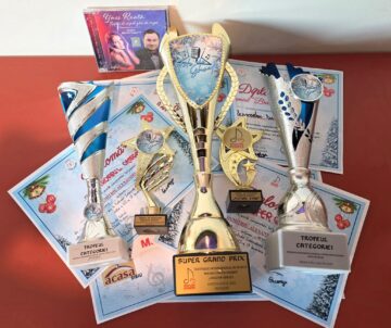 Elevul Alexandru Ioan Dumitriu a câștigă Marele Trofeu al Festivalului „Stele de Gheață”, la Focșani