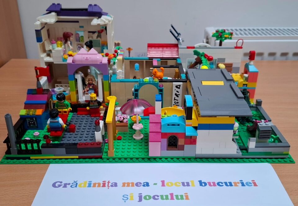Preșcolari din 35 de grădinițe au construit din lego „Grădinița mea – locul bucuriei și al jocului”