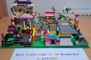 Preșcolari din 35 de grădinițe au construit din lego „Grădinița mea – locul bucuriei și al jocului”
