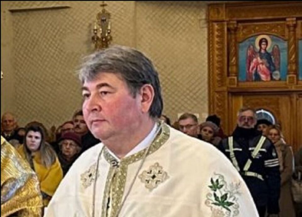 Fostul preot paroh al Parohiei "Sfânta Treime", Viorel Sidoriuc