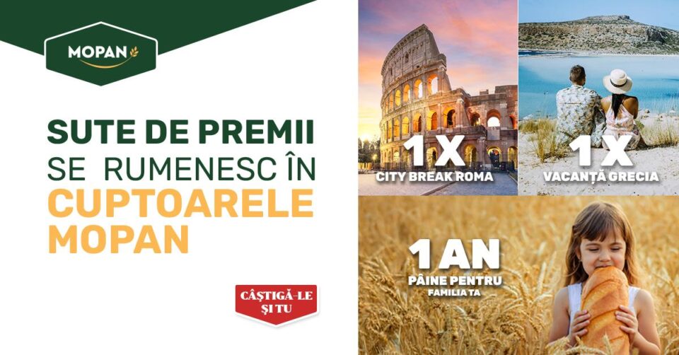 MOPAN lansează campania națională „Sute de premii se rumenesc în cuptoarele MOPAN” (24 noiembrie 2025 – 30 iunie 2026) MOPAN lansează campania națională „Sute de premii se rumenesc în cuptoarele MOPAN” (24 noiembrie 2025 – 30 iunie 2026)