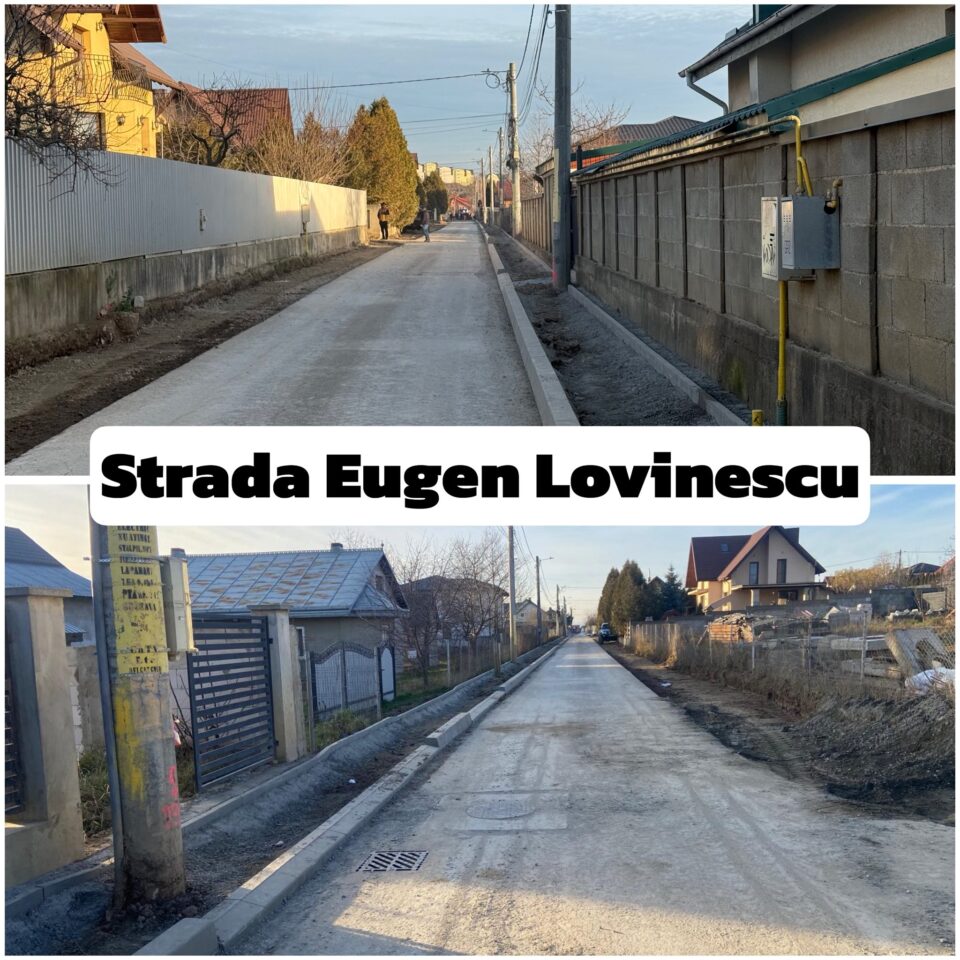 Lucrări de asfaltare și regenerare urbană în mai multe zone ale Sucevei