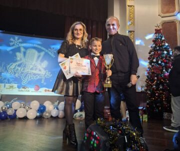Elevul Alexandru Ioan Dumitriu a câștigă Marele Trofeu al Festivalului „Stele de Gheață”, la Focșani