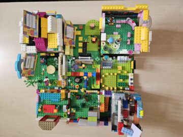 Preșcolari din 35 de grădinițe au construit din lego „Grădinița mea – locul bucuriei și al jocului”