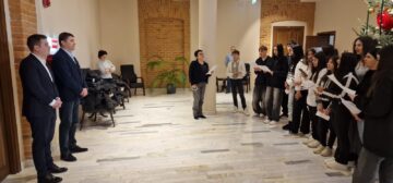 Gheorghe Șoldan a întâmpinat la CJ Suceava grupuri de colindători din județ