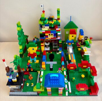 Preșcolari din 35 de grădinițe au construit din lego „Grădinița mea – locul bucuriei și al jocului”