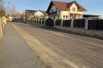 A fost asfaltată și ultima stradă din cartierul nou din zona Tătărași, din Ipotești