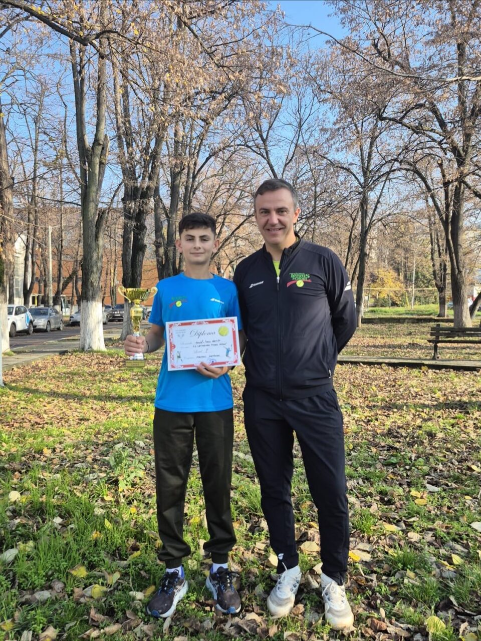 Fălticeneanul David Arcip, convocat la lotul național de tenis U16 al României