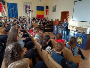 Olimpicul David Turturean, student în State, la MIT, în dialog cu ștefaniștii