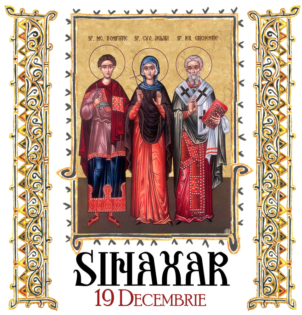 Sinaxar 19 decembrie 2025