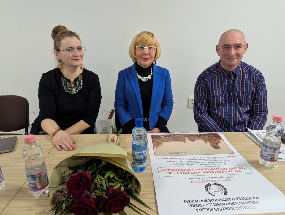 Cele mai bune cărți publicate în anul 2024, cărți ale scriitorilor suceveni, premiate, joi, la Muzeul de Științele Naturii