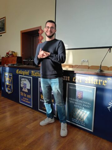 Olimpicul David Turturean, student în State, la MIT, în dialog cu ștefaniștii