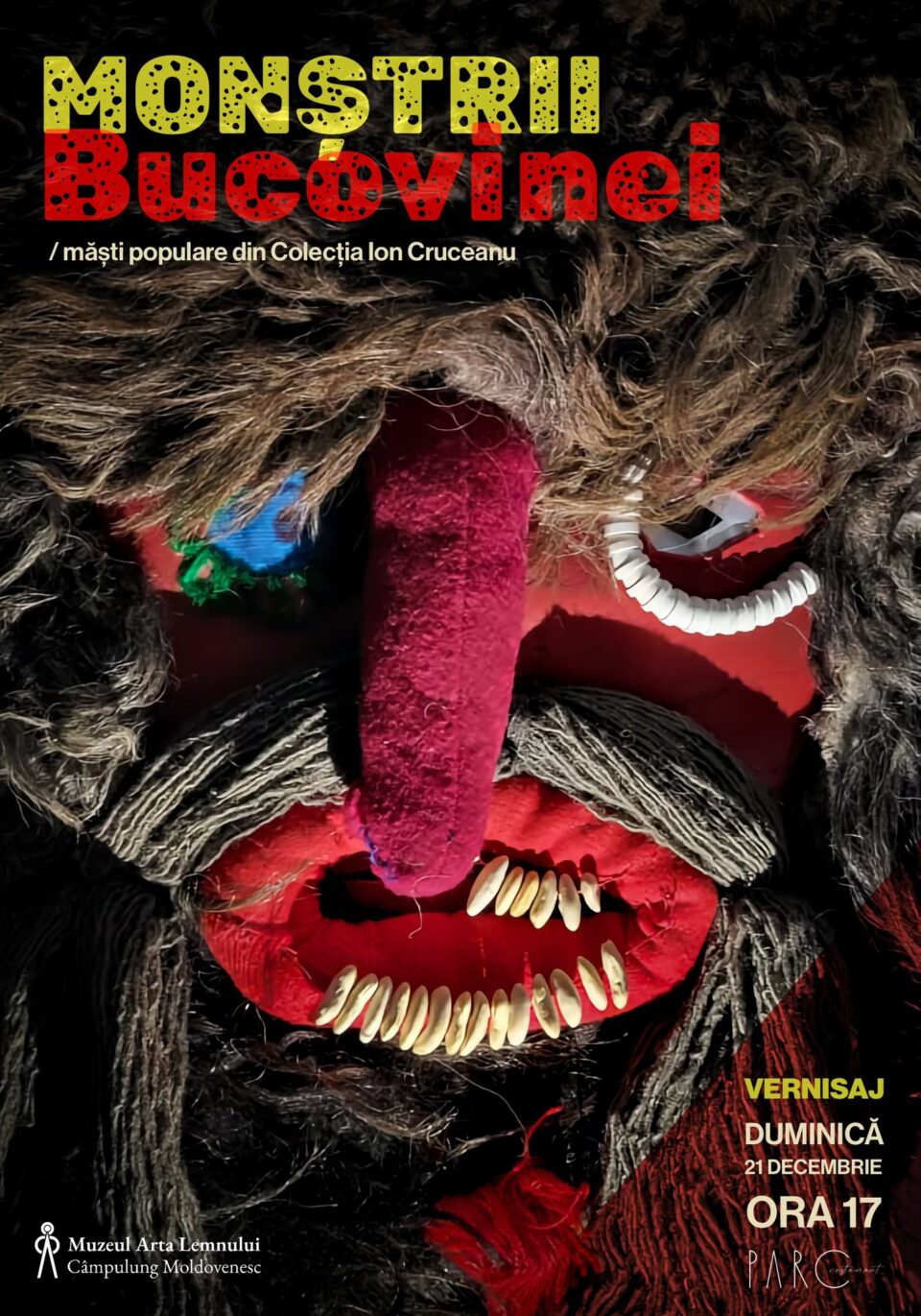 Expoziția „Monștrii Bucovinei” va fi vernisată, duminică, la Muzeul Arta Lemnului