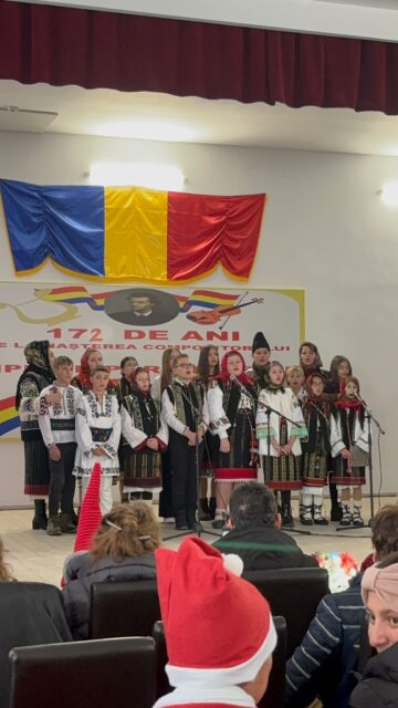 „Poveste de iarnă în Ciprian Porumbescu”, spectacol al preșcolarilor și elevilor din comună