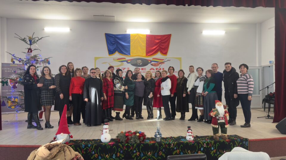 „Poveste de iarnă în Ciprian Porumbescu”, spectacol al preșcolarilor și elevilor din comună