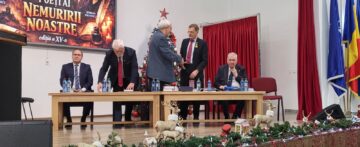 Noi fațete ale domnitorului Ștefan cel Mare, prezentate la președintele Academiei Române, Ioan-Aurel Pop, la Dumbrăveni