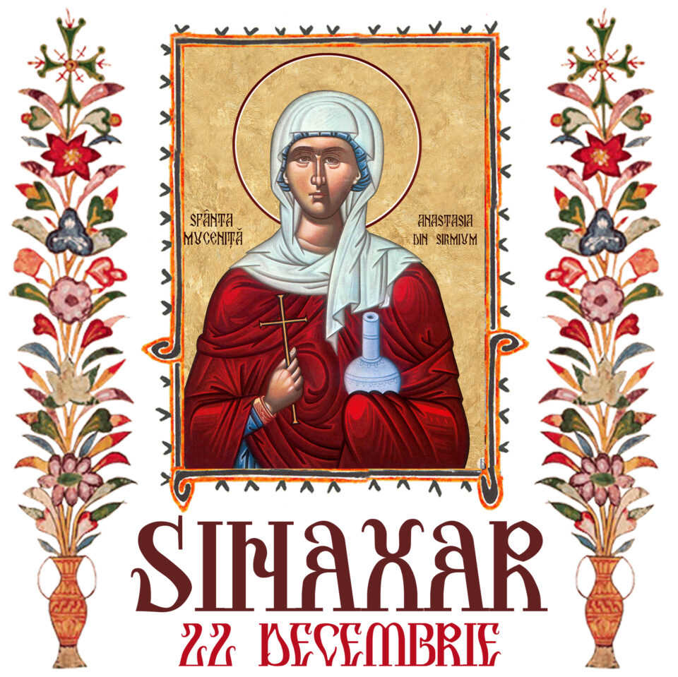 Sinaxar 22 decembrie 2025