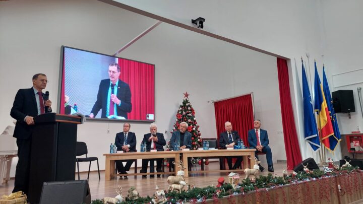 Noi fațete ale domnitorului Ștefan cel Mare, prezentate la președintele Academiei Române, Ioan-Aurel Pop, la Dumbrăveni