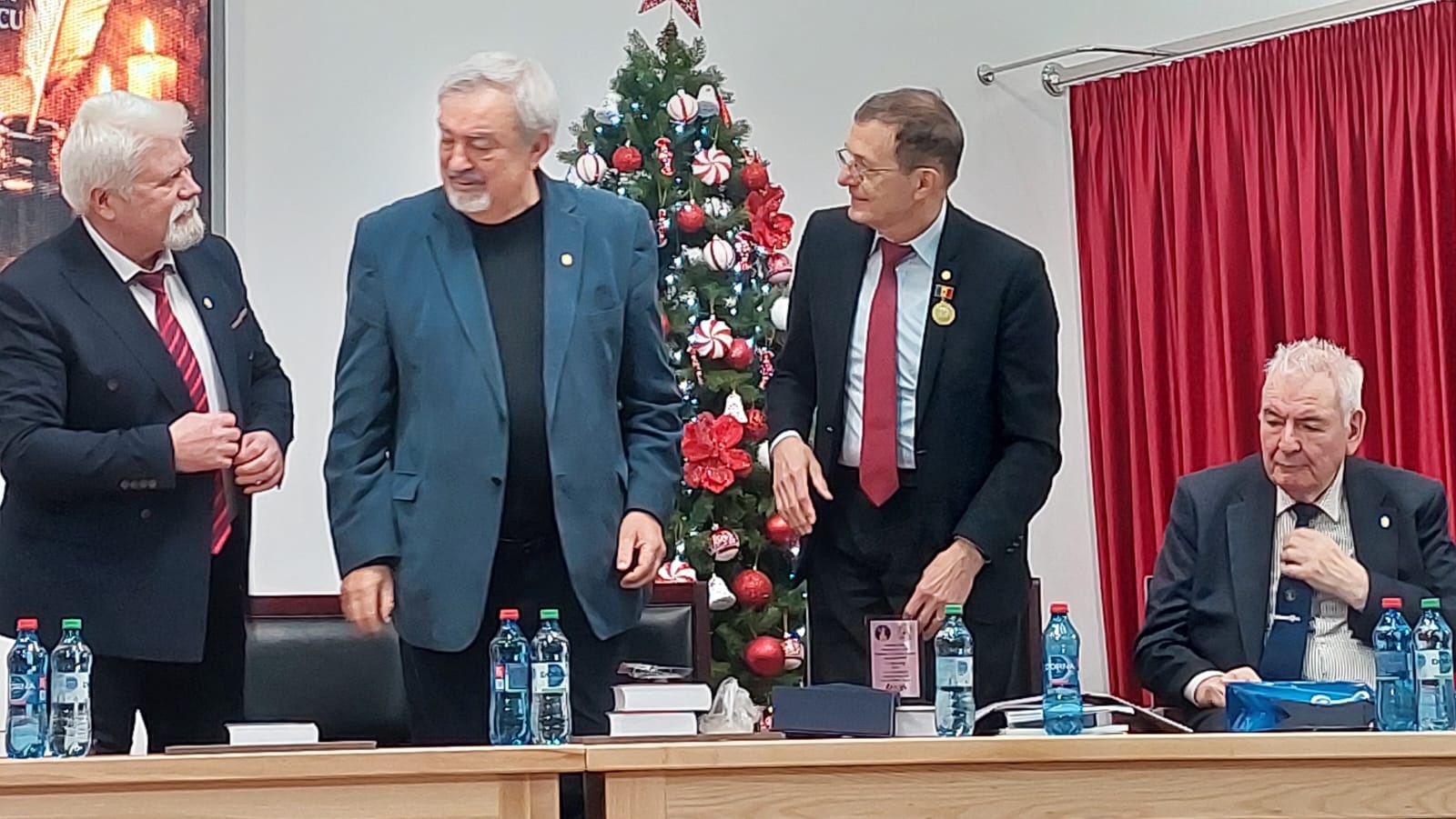 Noi fațete ale domnitorului Ștefan cel Mare, prezentate la președintele Academiei Române, Ioan-Aurel Pop, la Dumbrăveni