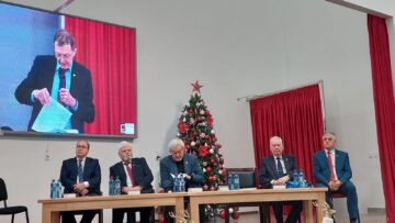 Noi fațete ale domnitorului Ștefan cel Mare, prezentate la președintele Academiei Române, Ioan-Aurel Pop, la Dumbrăveni