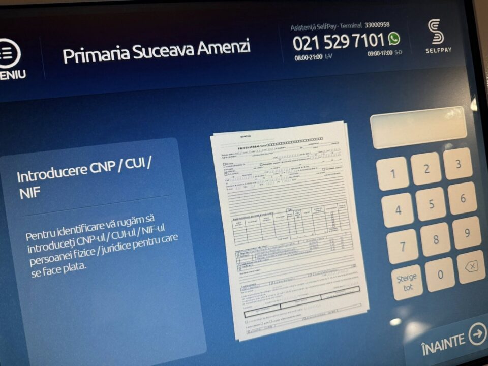 Noi metode de plată a taxelor și impozitelor în municipiul Suceava