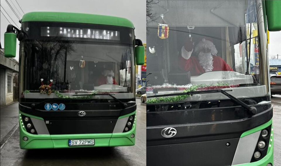 Program special pentru transportul public în comun, în perioada sărbătorii Crăciunului