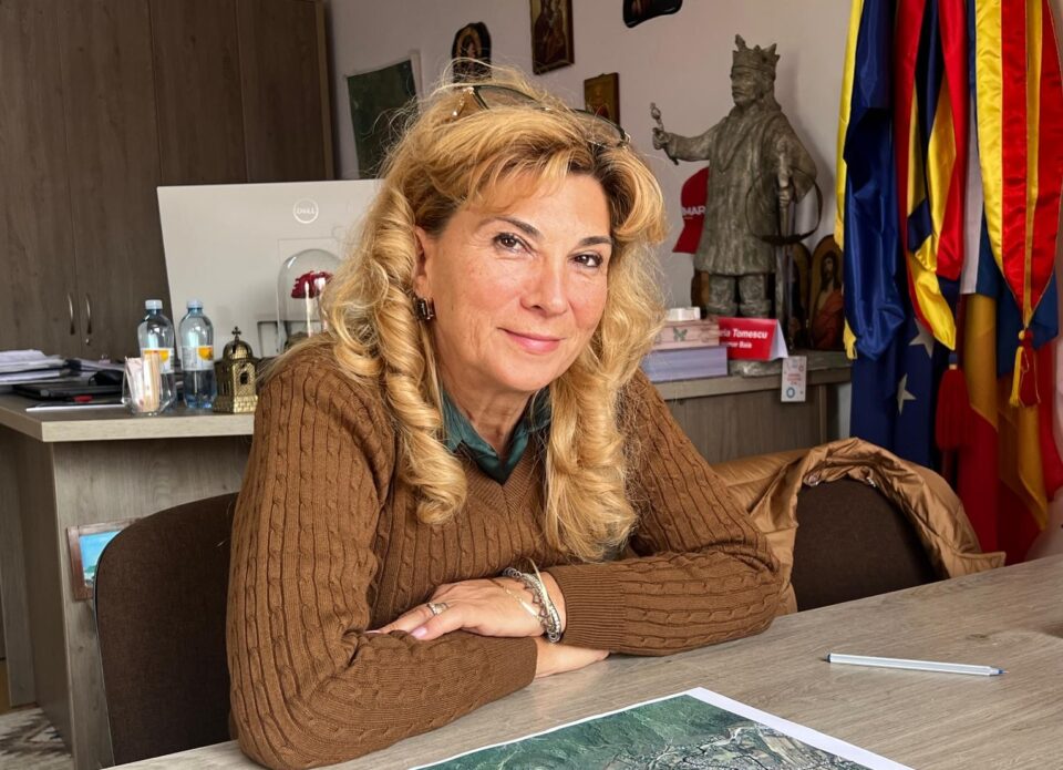 Primarul comunei Baia, Maria Tomescu Primarul comunei Baia, Maria Tomescu