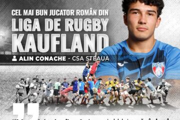 Suceveanul Alin Conache, declarat cel mai bun jucător de rugby din România, este cu gândul la Cupa Mondială din Australia