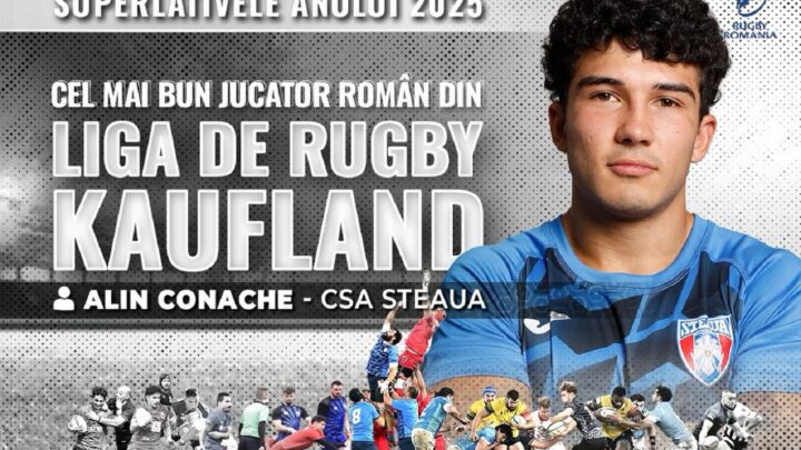 Suceveanul Alin Conache, declarat cel mai bun jucător de rugby din România, este cu gândul la Cupa Mondială din Australia