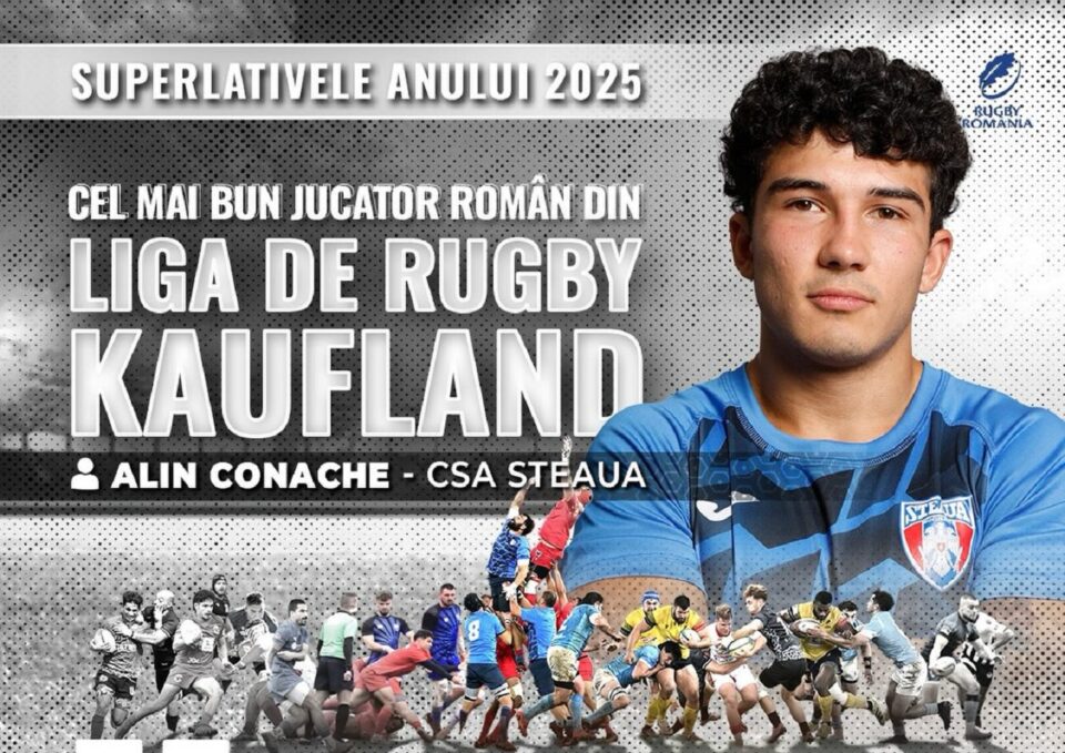 Suceveanul Alin Conache, declarat cel mai bun jucător de rugby din România, este cu gândul la Cupa Mondială din Australia