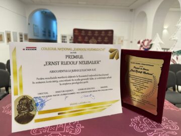 Premiul “Ernst Rudolf Neubauer” pentru cei mai merituoși absolvenți ai Colegiului “E. Hurmuzachi”