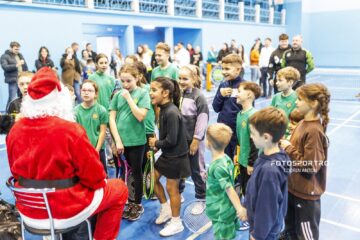 Micii tenismeni suceveni au primit vizita lui Moș Crăciun la „Atletic Winter Cup”