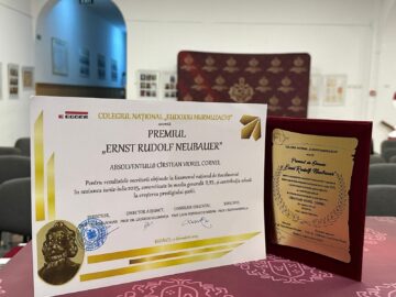 Premiul “Ernst Rudolf Neubauer” pentru cei mai merituoși absolvenți ai Colegiului “E. Hurmuzachi”