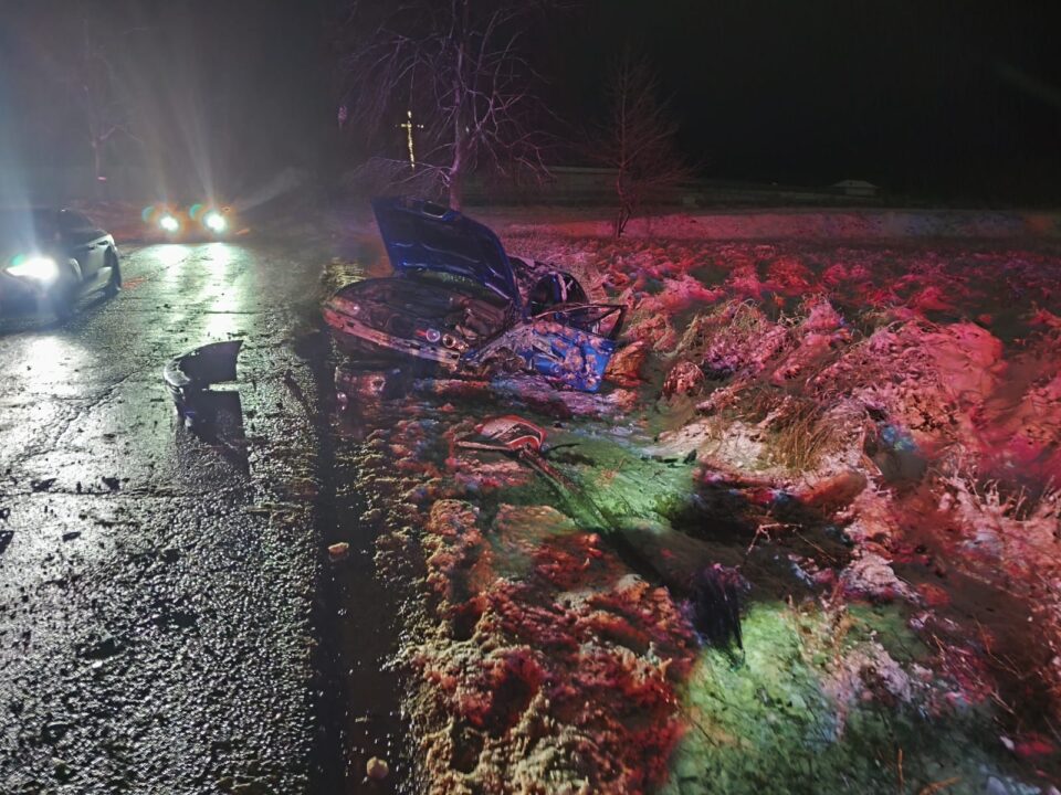 Crăciun cu multe accidente rutiere în județul Suceava. Atenție la viteză și la starea carosabilului