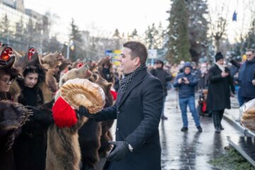 Președintele Consiliului Județean, Gheorghe Șoldan:  ”Astăzi, Suceava a fost capitala obiceiurilor de iarnă”