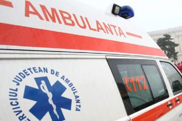Fetiță de opt ani, rănită într-un accident rutier