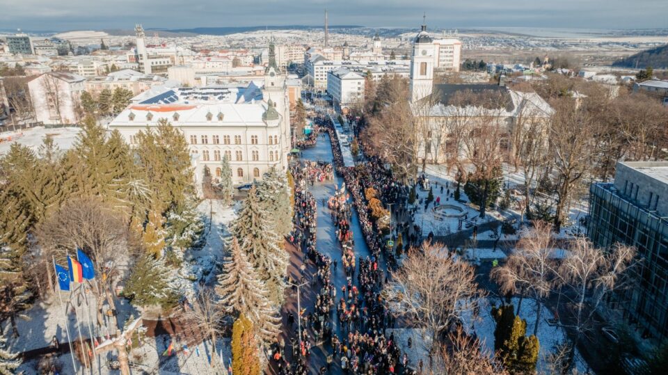Președintele Consiliului Județean, Gheorghe Șoldan:  ”Astăzi, Suceava a fost capitala obiceiurilor de iarnă”