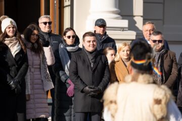 Președintele Consiliului Județean, Gheorghe Șoldan:  ”Astăzi, Suceava a fost capitala obiceiurilor de iarnă”