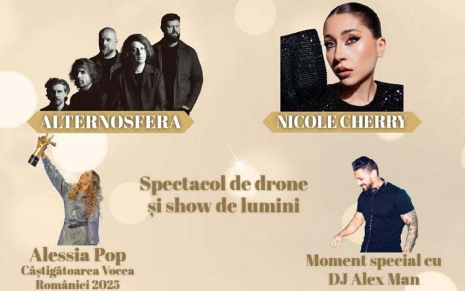 Programul pe ore al Revelionului din centrul Sucevei