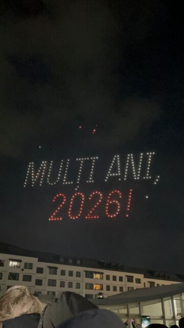 Primul Revelion fără artificii, dar cu spectacol de drone, la trecerea în anul cu cele mai mari scumpiri de taxe și impozite